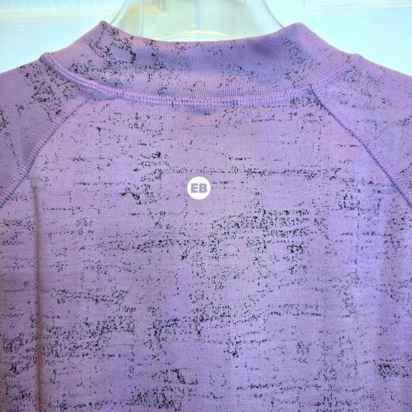 Eddie Bauer Downslope Dolman-Sleeve Sweatshirt Womens Sz Large Purple Pullover - Picture 7 of 12